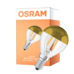 Osram Classic LED E14 Boule Filament Claire 4W 380lm - 827 Blanc Très Chaud | Équivalent 34W