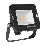 Ledvance Projecteur LED Compact Noir 10W 900lm 100D - 830 Blanc Chaud | IP65 - Symétrique 