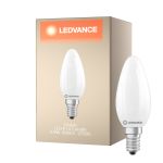 Ledvance Classic LED E14 Bougie Dépolie 5.9W 806lm - 827 Blanc Très Chaud | Dimmable - Équivalent 60W
