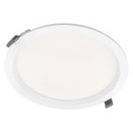 Ledvance Downlight LED Comfort Opale Blanc 42W/36W/30W 5000lm/4200lm/3600lm 100D - 930-940 CCT |Diamètre 250mm - IP44 - Meilleur Rendu Des Couleurs