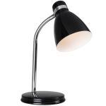 Nordlux Lampe De Chevet Cyclone Métal Noir | Convient pour 1x E14