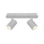 Nordlux Frida 2-Spot Métal Blanc | Convient pour 2x GU10