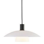 Nordlux Verona Suspension Luminaire Verre Noir | Convient pour 1x E27
