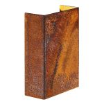 Nordlux Fold 10 Acier Corten Applique Murale Rouille Up & Down 7.5W 225lm - 830 Blanc Chaud