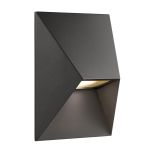 Nordlux Pontio Applique Murale Aluminium Noir | IP54 - Convient Pour 1x GU10