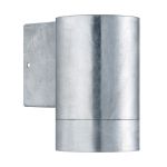 Nordlux Tin Applique Murale Brushed Aluminium | Convient pour 1x GU10