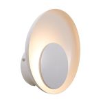 Nordlux Marsi Applique Murale Métal et PMMA Blanc 7W 260lm - 830 Blanc Chaud | 3 Niveaux De Gradation Dimmable