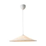 DFTP by Nordlux Hill 55 Suspension Luminaire Textile et Métal Blanc | 550mm - Convient pour 3x E14