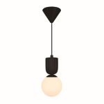 Nordlux Sadie Suspension Luminaire Composite Noir | Convient pour 1x E14