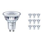 Lot 10x Philips Corepro LED Spot GU10 PAR16 3.5W 275lm 36D - 840 Blanc Froid | Équivalent 35W