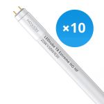 Lot 10x Noxion Tube LED T8 Avant Extreme (HF) High Output 20W 2800lm - 830 Blanc Chaud | 150cm - Équivalent 58W