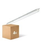 Lot 4x Philips Réglette LED Étanche CoreLine WT120C G2 29W 4000lm - 840 Blanc Froid | 120cm 