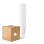 Lot 9x Philips CorePro PL-C LED 8.9W 990lm - 830 Blanc Chaud | 2-Pins - Équivalent 26W