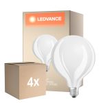 Lot 4x Osram Classic LED E27 Globe Filament Dépolie 17W 2452lm - 827 Blanc Très Chaud | Équivalent 150W