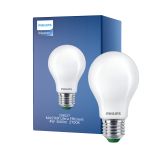 Philips Master Ultra Efficient LED E27 Poire Dépolie 4W 840lm - 827 Blanc Très Chaud | Dimmable - Équivalent 60W