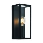 Eglo Applique Murale Alamonte 2 Acier Noir | IP44 - Convient pour 1x E27