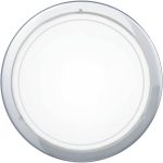 Eglo Plafonnier Planet 1 Acier Chrome | Convient pour E27