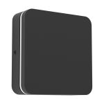 Eglo Applique Murale Pedersano Aluminium Noir 8W 800lm - 827-840-865 CCT | IP44