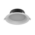 Noxion Downlight LED Hera Moyen Encastré Blanc 15W 1500lm 80D - 827-830-840 CCT | 176mm - Diamètre 150mm