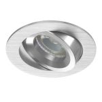 Noxion Encastré Spot Drome MR16 inclinable Aluminium | Diamètre 69mm - GU10 Culot