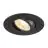 SLV New Tria 75 Spot Aluminium Noir Rond | Diamètre 75mm - Convient pour 1x GU10 