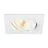 SLV New Tria 68 Spot Aluminium Blanc Carré 8.3W 750lm 38D - 930 Blanc Chaud | Diamètre 68mm - Meilleur Rendu Des Couleurs - Dimmable 