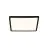 Nordlux LED Plafonnier Oja 29 Carré Noir 14.5W 1600lm - 830-840 CCT | 3 Niveaux De Gradation Dimmable 