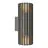 Nordlux Aludra Applique Murale Seaside Anthracite Up & Down | Convient pour 2x E27