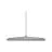 DFTP by Nordlux Artist 40 Suspension Luminaire Métal Gris 25W 2300lm - 930 Blanc Chaud | Meilleur Rendu Des Couleurs - Dimmable