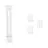 Lot 10x Ledvance Dulux-L LED 8W - 830 Blanc Chaud | 4-Pins - Équivalent 18W