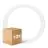 Lot 10x Ledvance Tube LED T9 Value Circulaire (EM/Direct 230V) 18.3W 2200lm - 840 Blanc Froid | Équivalent 32W