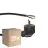 Lot 25x Noxion Power Câble d’alimentation Noir - Schuko Europlug + Extrémités ouvertes - 3m - 3 pole 0,75mm2