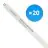 Lot 20x Noxion Tube LED T5 Avant Extreme (HF) High Output 26W 3510lm - 830 Blanc Chaud | 145cm - Équivalent 49W