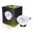 Bright Choice Downlight LED Rond Inclinable 15W 1200lm 60D - 930 Blanc Chaud | 135mm - Diamètre 110mm - UGR 