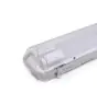 Noxion Réglette LED Étanche Boîtier Vide  Poseidon V2.0 incl. 2x Noxion Tube LED T8 Standard Output 15W 2x1800lm - 865 Lumière Du Jour | 120cm