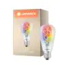 Ledvance Smart+ Wifi E27 Edison Classic Filament 4.5W 300lm - 827 Blanc Très Chaud | RGBW - Équivalent 30W