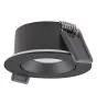 Ledvance Spot LED Air Adjust Aluminium Noir 4W 320lm 36D - 930 Blanc Chaud | Diamètre 68mm - IP23 - Meilleur rendu des couleurs - Dimmable