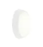 Ansell LED Bulkhead Helder Circular Plain White 12.5W 1058lm - 830-840-865 CCT | 215mm - IP54 - Motion and Light Sensor
