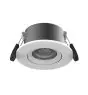 Noxion Spot LED Ares Firerated 6W 540lm 927-940 3CCT- Inclinable Blanc| Diamètre 68mm
