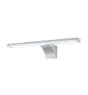Eglo Applique Murale Pandella 2 Chrome Argent Éclairage de salle de bains 7.4W 900lm - 840 Blanc Froid | IP44 - Détecteur De Mouvement