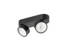 SLV Kalu Aluminium Spot Noir 19W 2700lm - 927 Blanc Très Chaud | Meilleur Rendu Des Couleurs - Dimmable