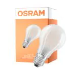 Osram Classic LED E27 Poire Filament Dépolie 6.5W 806lm - 865 Lumière Du Jour | Équivalent 60W