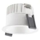 Ledvance Spot LED Foncélight Aluminium Blanc 8W 640lm 36D - 927 Blanc Très Chaud | Diamètre 68mm - IP44 - Meilleur rendu des couleurs - Dimmable