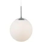 Nordlux Suspension luminaire Cafe 30 E27 Argent - Verre | Max. 25W