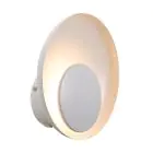Nordlux Marsi Applique Murale Métal et PMMA Blanc 7W 260lm - 830 Blanc Chaud | 3 Niveaux De Gradation Dimmable