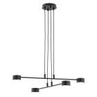 Emibig Suspension Luminaire Modus Acier Noir | Convient pour 4x GX53 - Max 12W