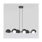 Emibig Suspension Luminaire Boom Acier Noir | Convient pour 6x G9 - Max 8W