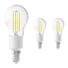 Lot 3x Calex Smart Tuya Wifi E14 Boule 4.5W 450lm - 818-830 Variable Blanc | Dimmable - Équivalent 40W 