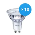 Lot 10x Philips Corepro LED Spot GU10 PAR16 4W 350lm 36D - 840 Blanc Froid | Équivalent 50W