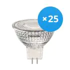 Lot 25x Noxion Spot LED GU5.3 MR16 4.4W 345lm 12V 36D - 827 Blanc Très Chaud | Dimmable - Équivalent 35W